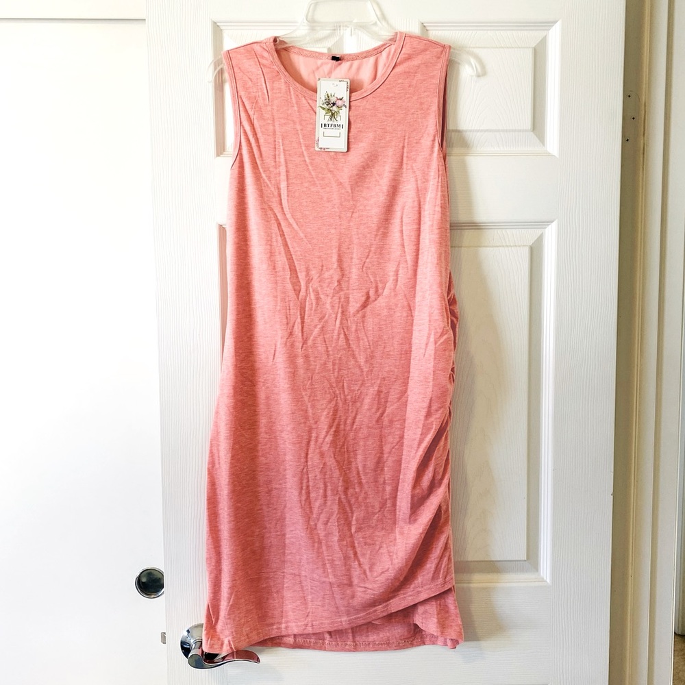 Pink Tank Dress. NWT.